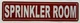 NYC SPRINKLER ROOM SIGN
