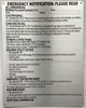 HPD EMERGENCY NOTIFICATION COMPLIANCE SIGNS