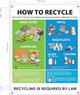 FD NYC RECYCLING HOW TO RECYCLE SIGN