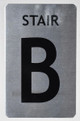 Stair B Signage