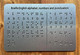 FD BRAILLE ALPHABET & WORDS BOARD WITH STURDY RAISED DOTS
