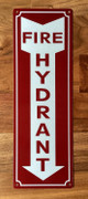 FIRE HYDRANT SAFETY SIGN