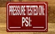 HPD PRESSURE TESTED ON