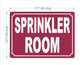 FD SPRINKLER ROOM SIGN