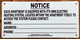 HPD KEY TO HEATING SYSTEM Notice  FOR ELECTRIC BUILDING -each apartment has its own electric heating system (white, aluminium, 8.5" x 4" Aluminum )