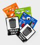 ny trash and recycle stickers