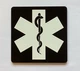 Elevator Jamb Plate STAR OF LIFE Hpd Sign