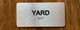 Yard Sign with Raised Letters & Grade 2 Braille Sign