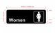 WOMEN Restaurant Hpd Sign