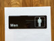 MEN Restaurant Commercial Sign