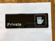 PRIVATE Restaurant Commercial Sign