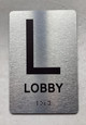 FLOOR L LOBBY Hpd Sign