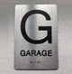 FLOOR G GARAGE Safety Sign