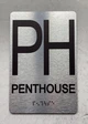 FLOOR PH -PENTHOUSE Safety Sign