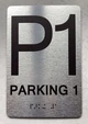 FLOOR P1 - PARKING 1 Safety Sign