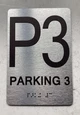 FLOOR P3 - PARKING 3 Compliance Sign