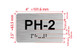 APT# PH-2 SILVER Hpd Sign
