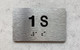 APT# 1S SILVER Safety Sign
