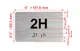 APT# 2H SILVER Hpd Sign