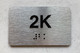 APT# 2K SILVER Compliance Sign