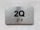 APT# 2Q SILVER Safety Sign