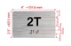 APT# 2T SILVER Hpd Sign