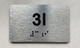 APT# 3I SILVER Compliance Sign