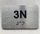 APT# 3N SILVER Compliance Sign