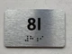 APT# 8I SILVER Compliance Sign