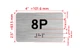 APT# 8P SILVER Hpd Sign