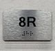 APT# 8R SILVER Compliance Sign