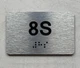 APT# 8S SILVER Compliance Sign