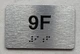 APT# 9F SILVER Compliance Sign