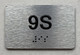 APT# 9S SILVER Safety Sign