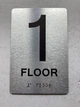 1 FLOOR Ada Sign