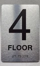4 FLOOR Compliance Sign