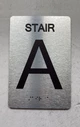 STAIR A Ada Sign