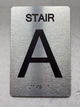 STAIR A Compliance Sign
