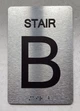 STAIR B Ada Sign
