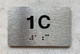 APT# 1C Ada Sign