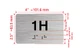APT# 1H Hpd Sign