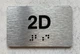 APT# 2D Ada Sign