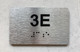 APT# 3E Ada Sign