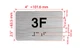 APT# 3F Ada Sign