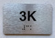 APT# 3K Ada Sign
