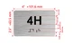 APT# 4H Hpd Sign