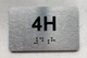 APT# 4H Safety Sign