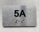 APT# 5A Safety Sign