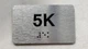 APT# 5K Braille Sign