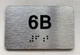 APT# 6B Ada Sign